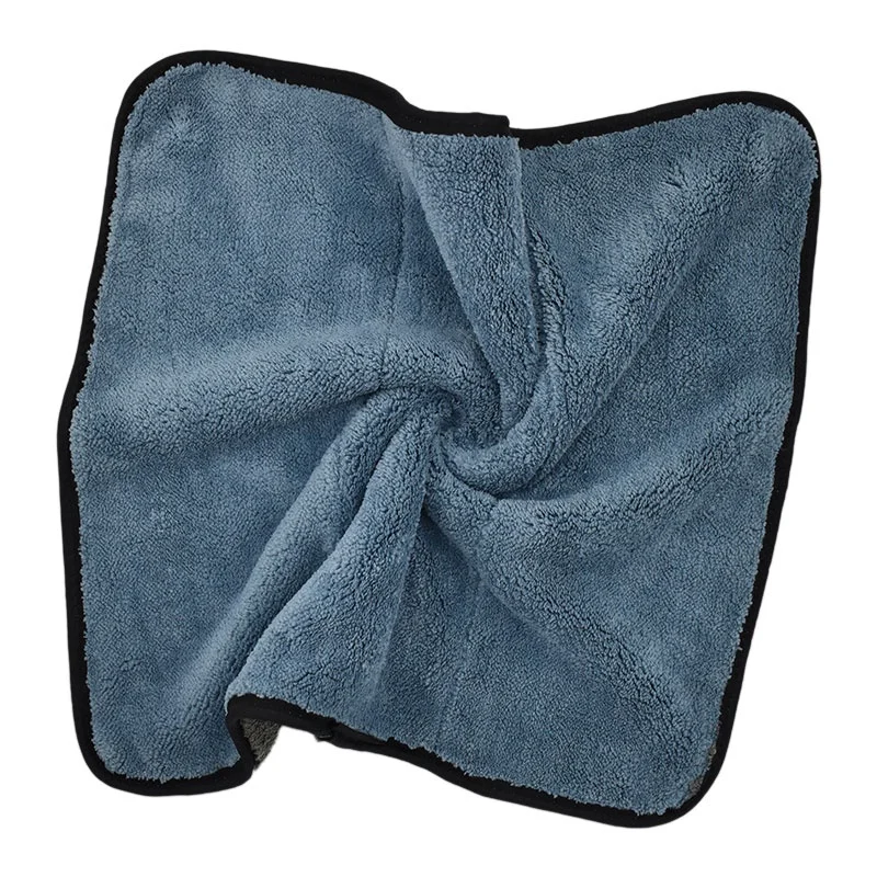 Hot Sales Microfibre Cleaning Towel Double-sided Thick Plush Car Care Detailing Cleaning Cloth