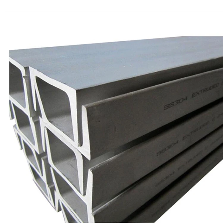 Горячекатаный 201 304 316 316L 316Ti 310 321 410 430 U/C канальный луч из нержавеющей стали