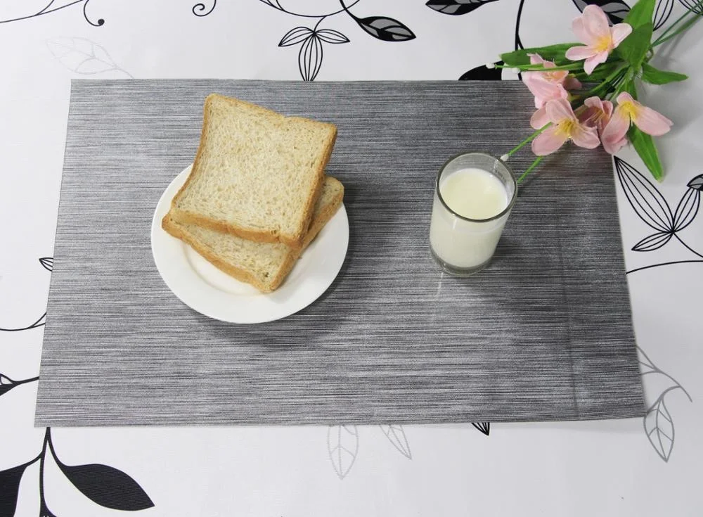 Pvc place mat dining table mat for wholesale