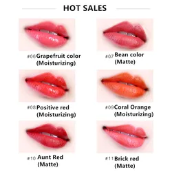 Matte Lipstick Long Lasting High Pigmented Waterproof 4 Colors Lip Gloss Kit For Lips Makeup