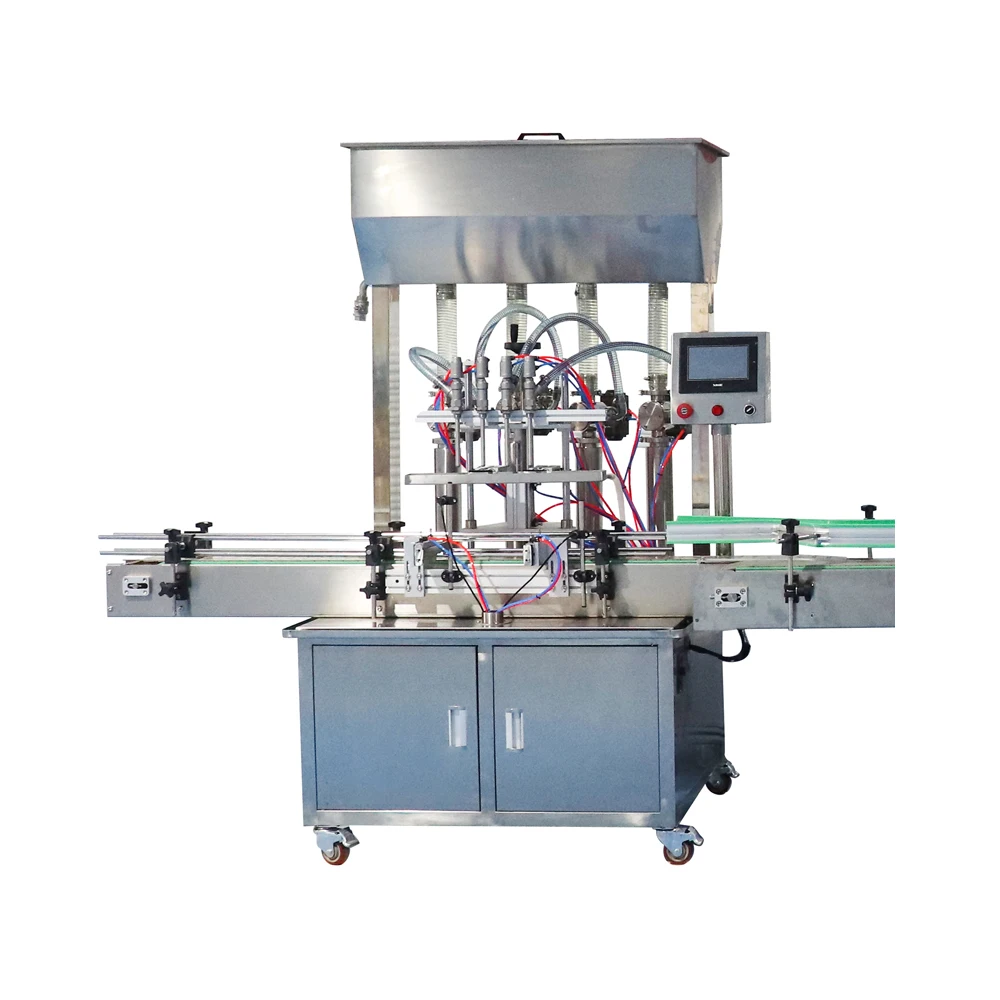 Automatic Juice Water Bottle Automatic Filling Machine Liquid Filling Machine Bottle Filling Machine With 4 Heads