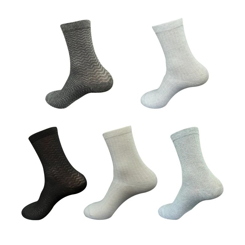 Knitted designer men socks winter socks cotton soft comfortable mens long socks