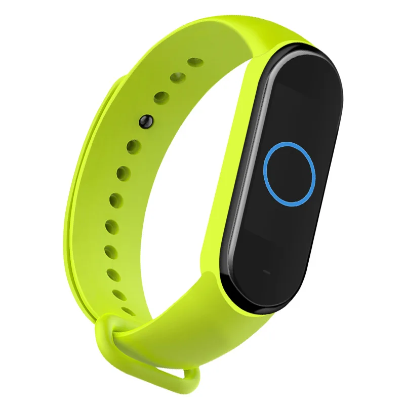 Silicone Wristband  TPU Strap Replace Xiaomi 5 smart watch strap Silicone strap For Xiaomi Mi Band 5