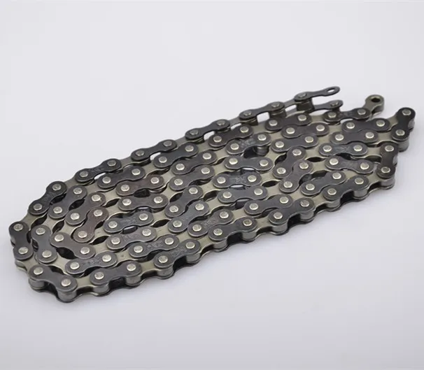 
double color bike chains single speed bicycle chains for BMX city kids bike 