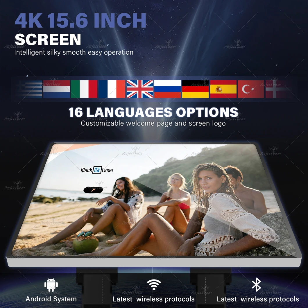 Ice Platinum Desktop Laser Hair Removal Machine 755nm 808nm 940nm 1064nm Diode Laser Hair Removal Machine Price