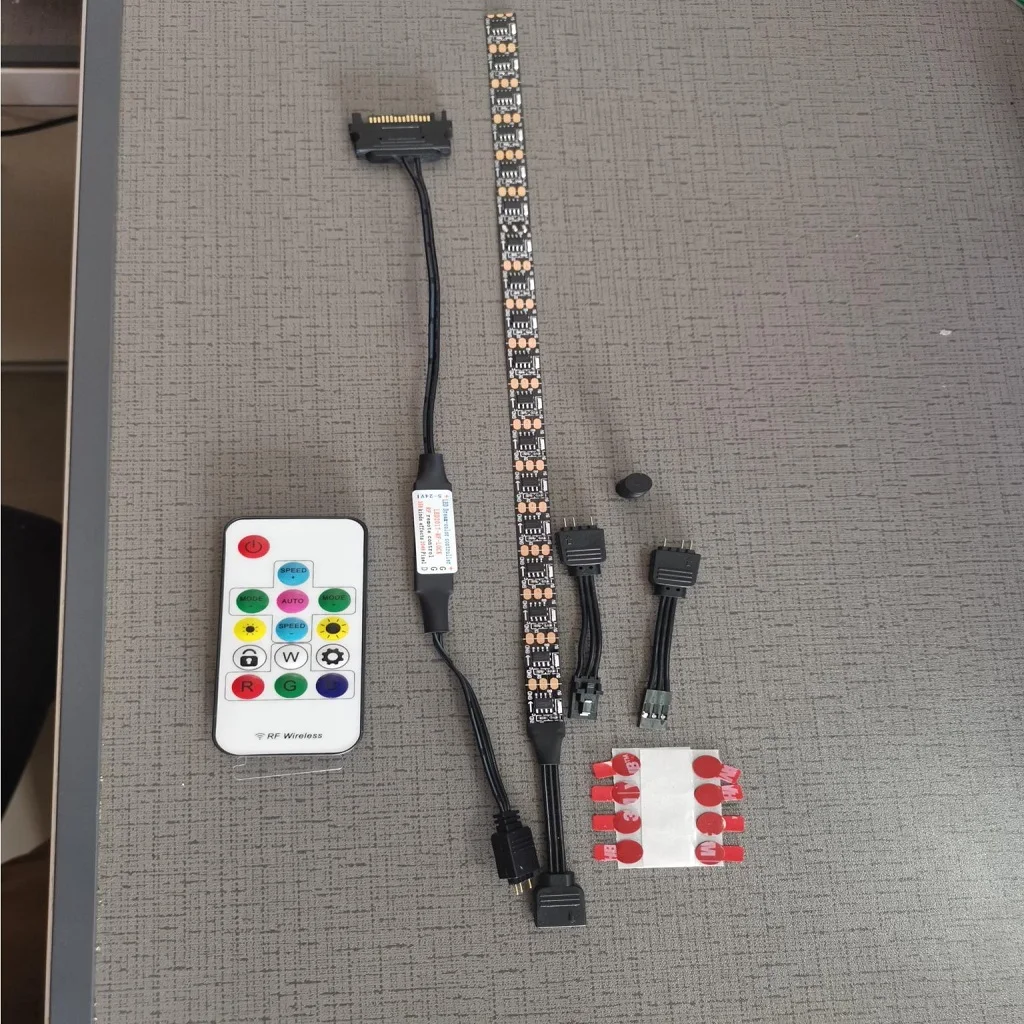 5v addressable colorful led light ws2811 5V side view led bar strip