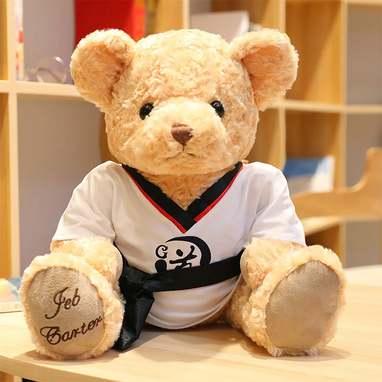 High Quality Stuffed Animal Plush Toys Teddy Bear Dolls with Clothes