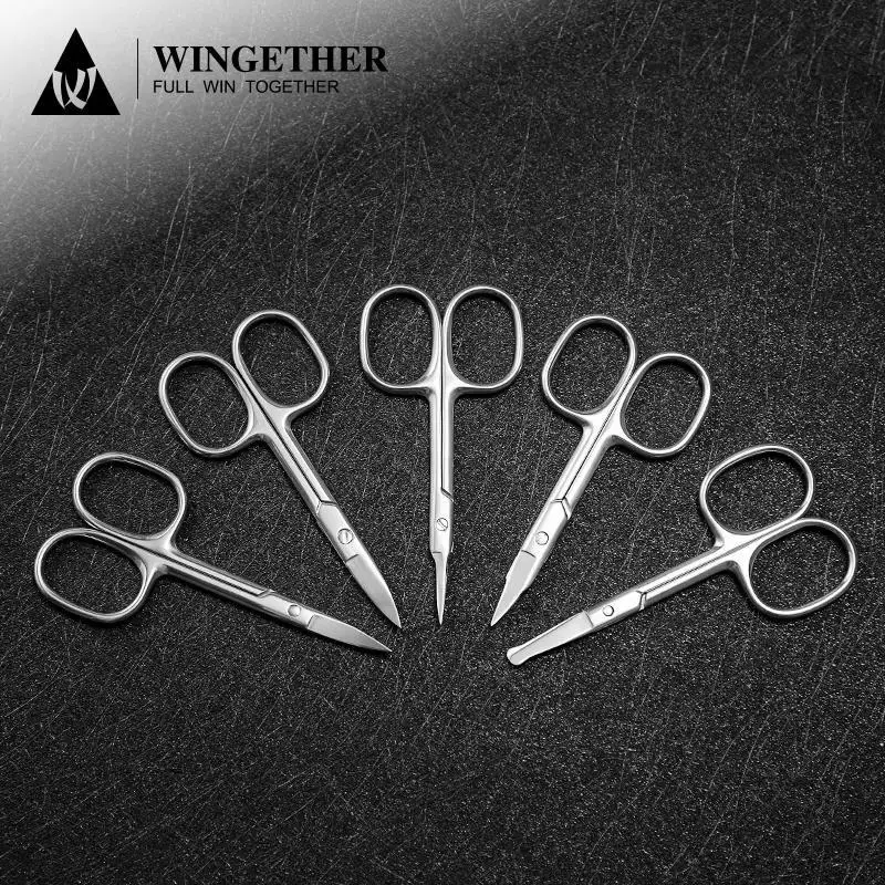 Wingether Amazon Hot Sell Wholesale Scissors Sharp Stainless Steel Cuticle Scissors Classical Cuticle Scissors