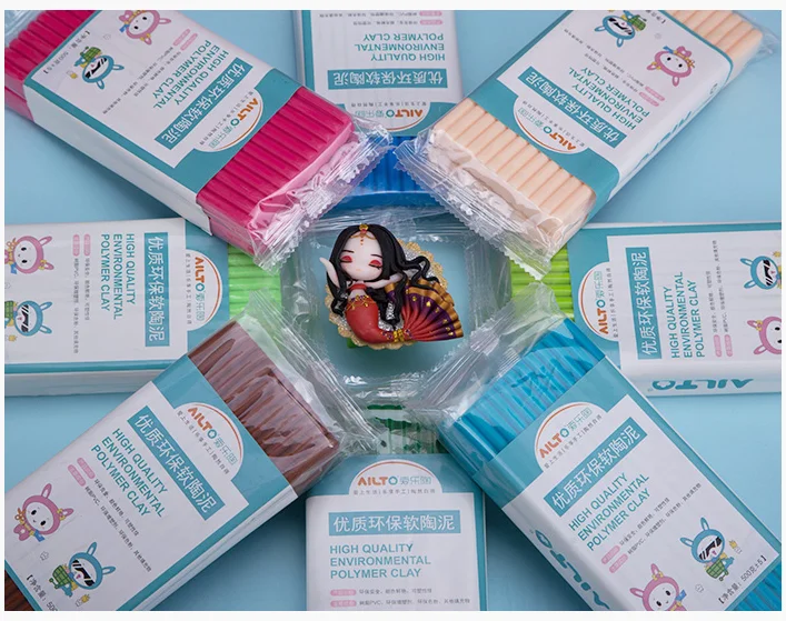 250g Wholesale Polymer Bake Shop Oven Bake Using Modeling Clay