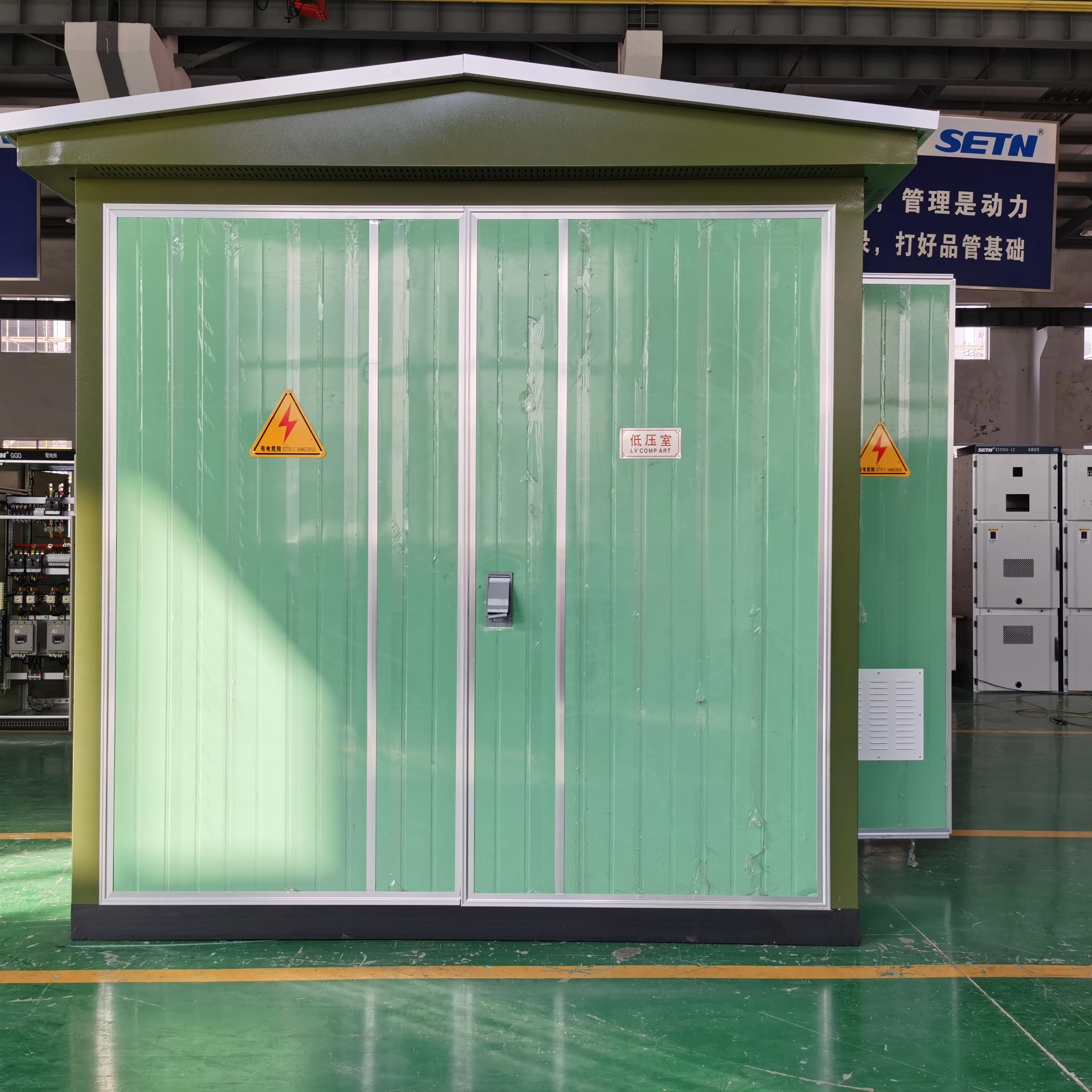 Outdoor medium and high voltage box-type substation  electrical  compact substation with switchgear