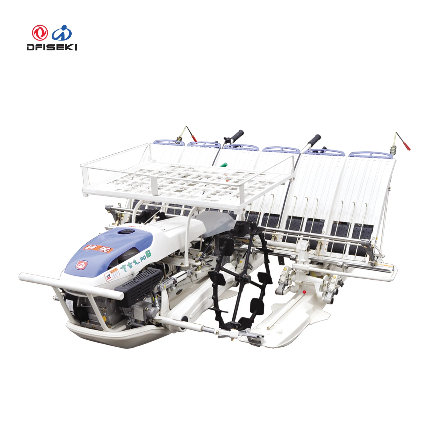 2021 DFISEKI New Mini Manumotive Rice Transplanter Agras Engine PC6 In Hilly Area