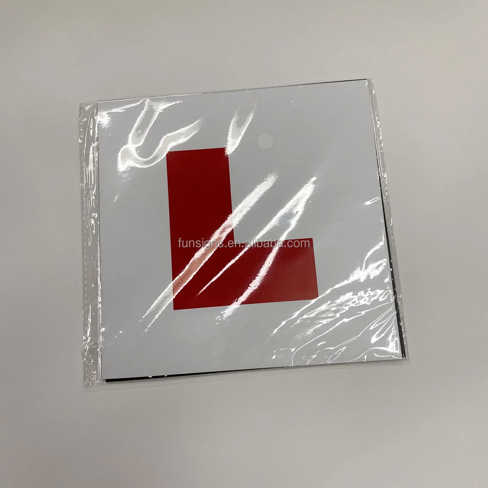 L Plate and P Plate, Car Magnetic Sticker for Learner Driver