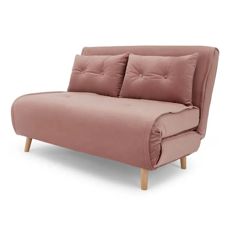 Новый дизайн, современный европейский стиль, двухместная бархатная кровать, складная кровать