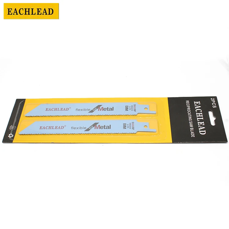 Electric Reciprocating saw accessories Item S922BF   M42 Thick metal sheet cutting  length 6In  Tooth distance 14TPI