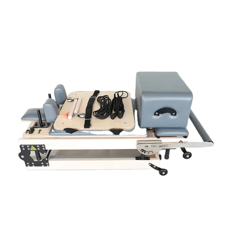 machine folding aluminum foldable yoga training pilates reformers equipment