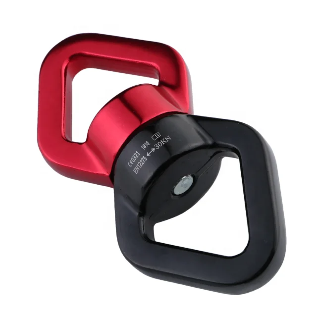 Sell 30KN suviel hook rotary connection triangle aluminum swing anchor at low price 7075 aluminum alloy hooks for hanging