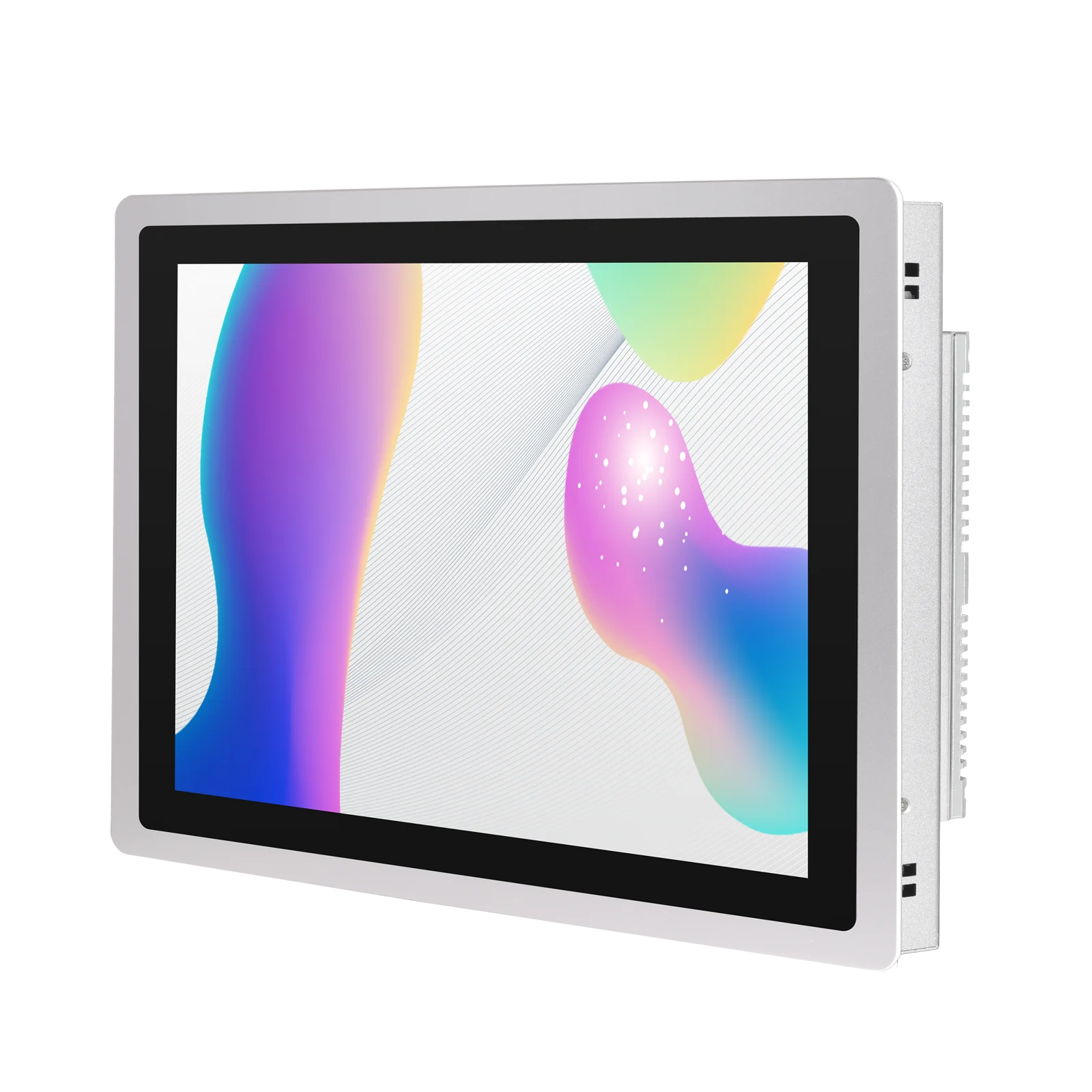 19 inch IP65 Dustproof Embedded Capacitive 10 Points All In One Industrial Touch Screen Panel PC RS232 RJ45 VGA DDR3 4G SSD 120G