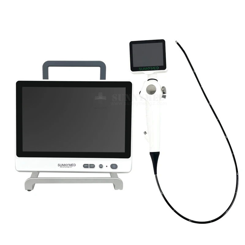 SY-P029-3 12.1inch large screen monitor flexible video endoscope with high image quality for animal/human