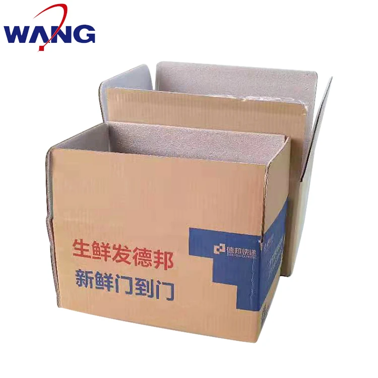 Spot wholesale waterproof carton box frozen food box packaging