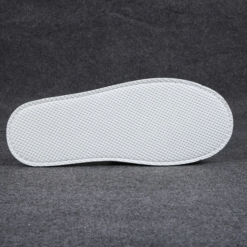 Manufactory Price OEM ODM Open Toe Linen Mens Casual Slides Slippers Disposable Hotel Slipper Spa