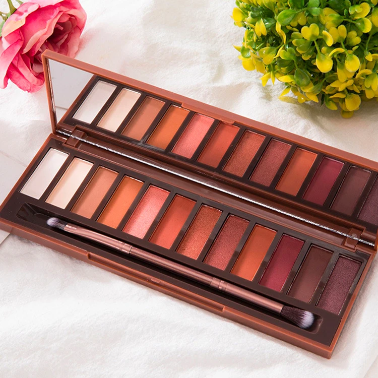 
high pigment private label nude eye shadow eyeshadow palette 