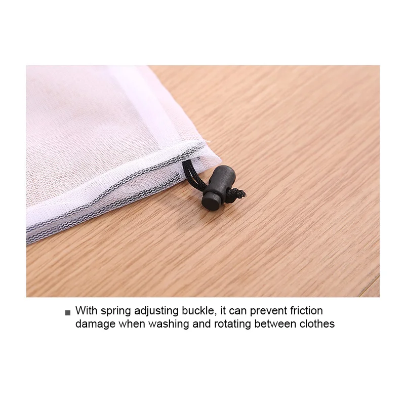  Drawstring Mesh Laundry Bag Washing Net For Underwear Sock Machines Pouch Clothes Bra Bags