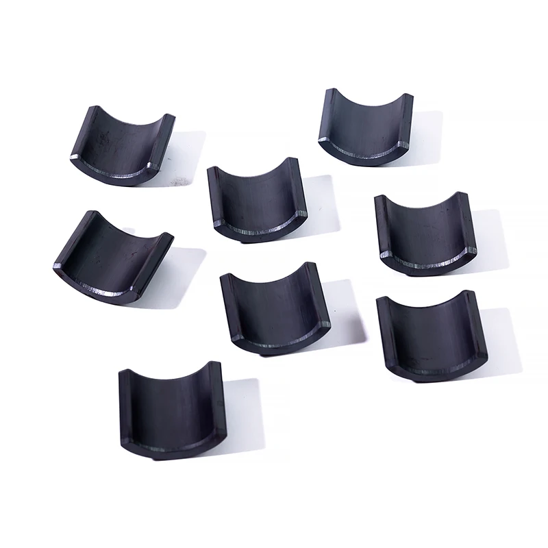 Specializing in manufacturing ferrite magnets of various sizes ceramic arc magnets