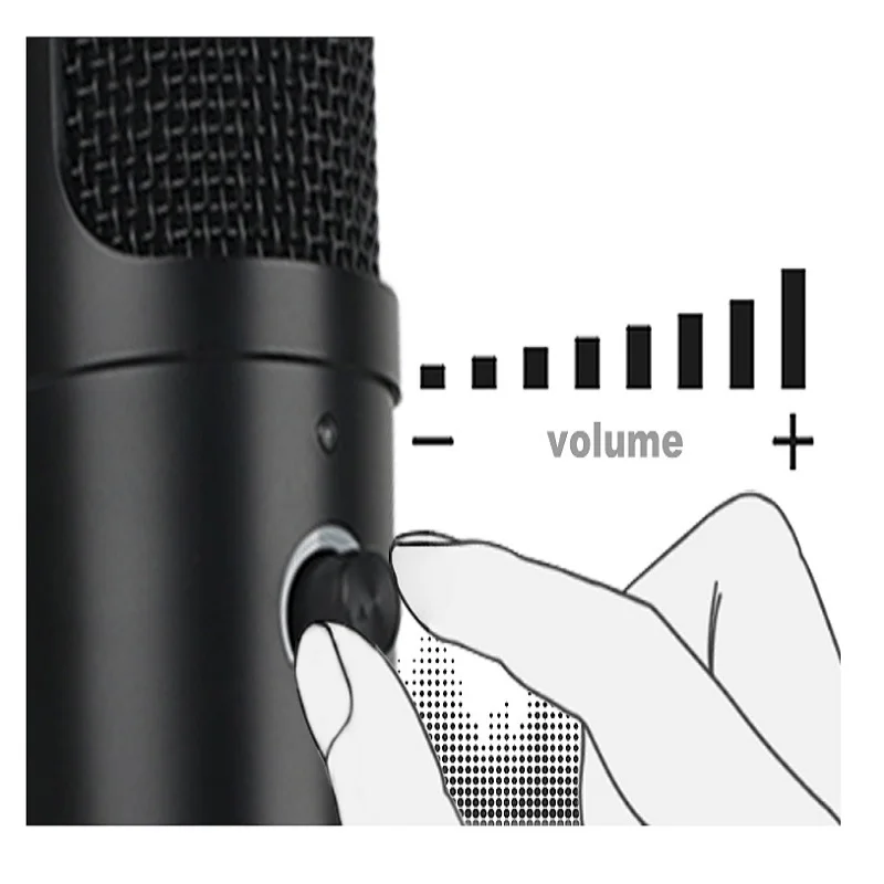 Многофункциональный настольный микрофон для компьютерной записи оптовая продажа