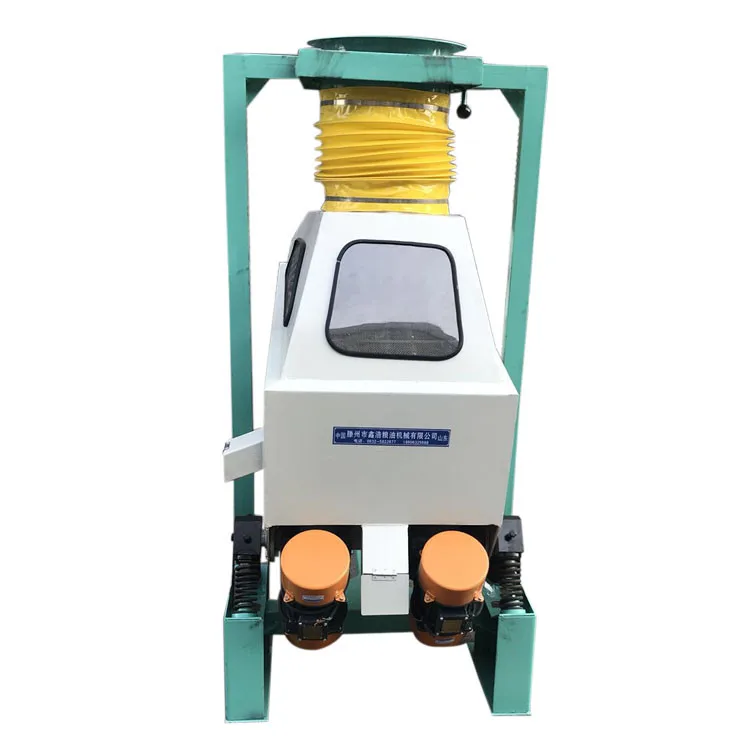 Grain mill de-stoning and de-sanding machine Suction type specific gravity grading machine Soya bean de-stoning machine