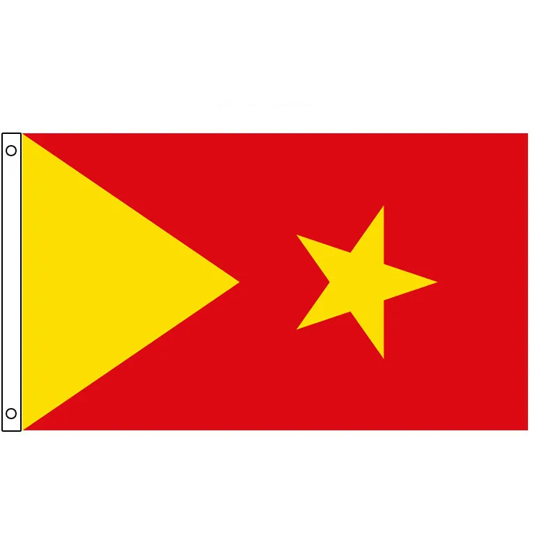 Tigray Region Ethiopia Flag 3x5ft Polyester One-side Print Indoor Outdoor Decoration Hanging National Flag Banner