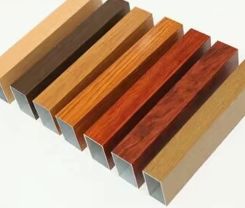 Aluminum Square Tube Extruded  aluminium profile Price Per Kg