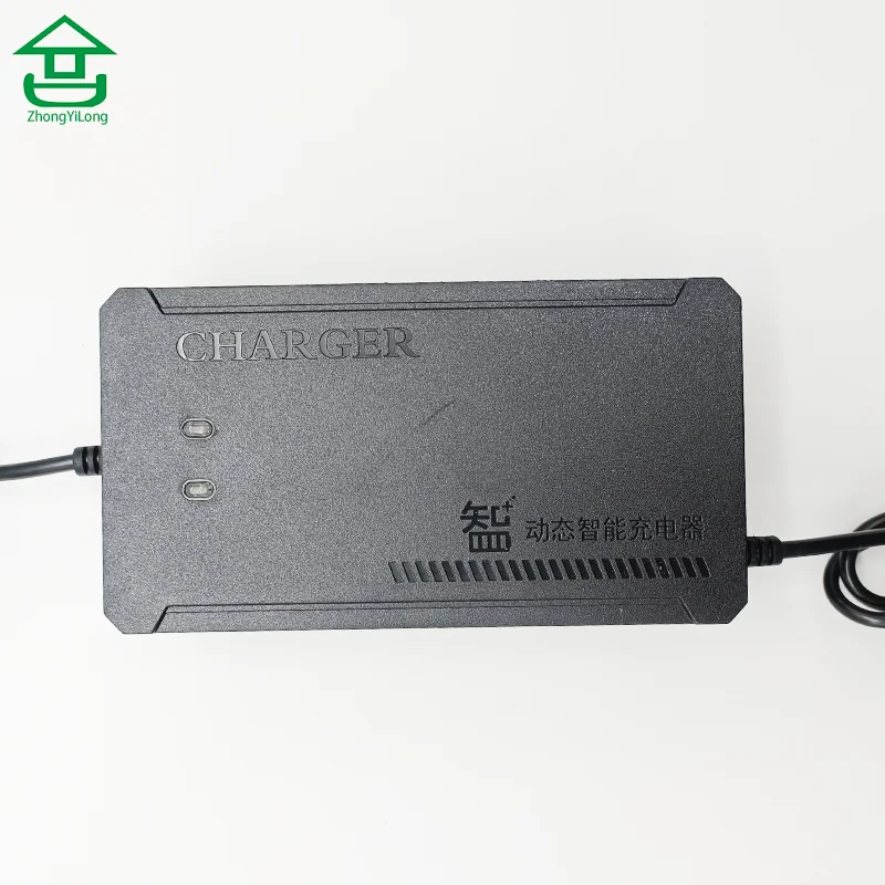 New spot 60V 12AH 15AH 20AH 30AH 35AH Lead Acid Battery Charger Electric Bicycle Power Supply Adapter Factory Wholesale Sales