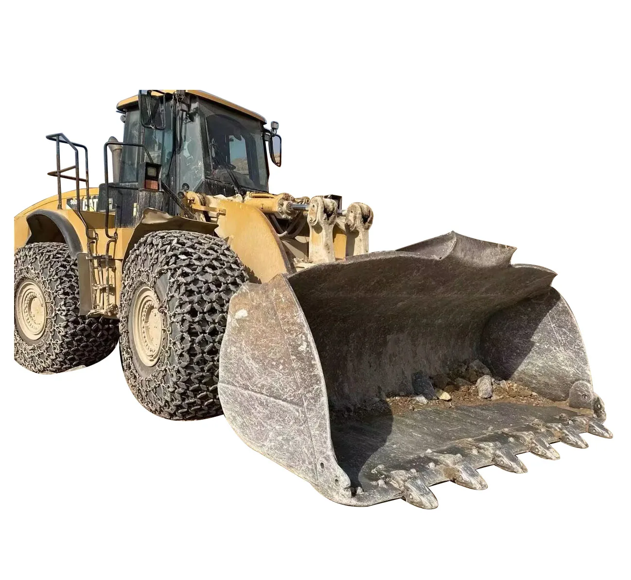 Лидер продаж Подержанный фронтальный погрузчик Caterpillar CAT 980h использованный оригинальный Cat большой колесный 4x4 для строительных работ