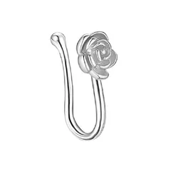 Nose Cuff Non Piercing Stainless Steel Jewelry Gold Plated Silver Dangle Nose Ring Butterfly Jewelry Nose Clip