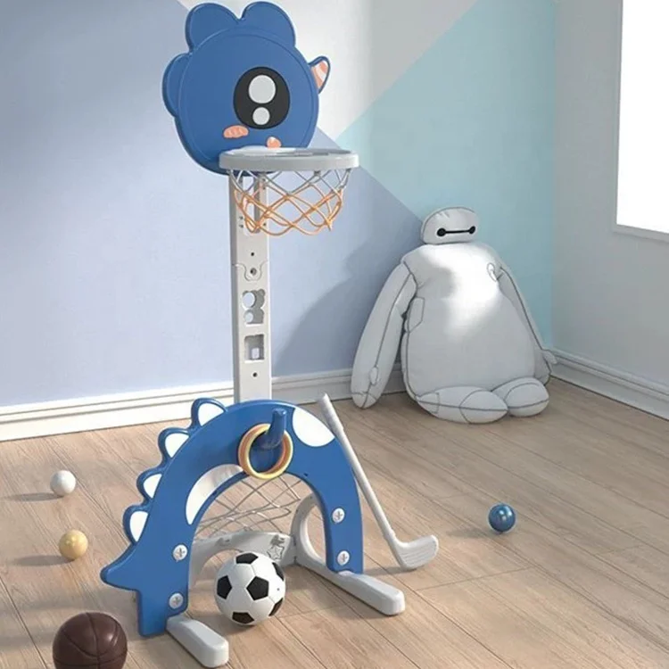 Children plastic removable mini adjustable toddler indoor custom kids mini rack portable baby ring toy stands basketball hoop