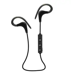 Horns Sweatproof Wireless Bluetooths Earphones Headphones Sport Headset Gym with Ear Hook For Samsung iPhone