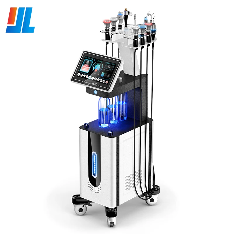 OEM 11 in 1 Rejuvenation Microdermabrasion Hydrodermabrasion Oxygen Jet Peel Aqua Spray Facial Eqpt Machine Beauty Instrument