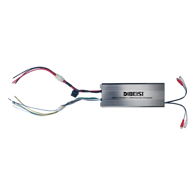 Dibeisi 6-канальный морской цифровой усилитель мощности 12V 100 Вт BT109