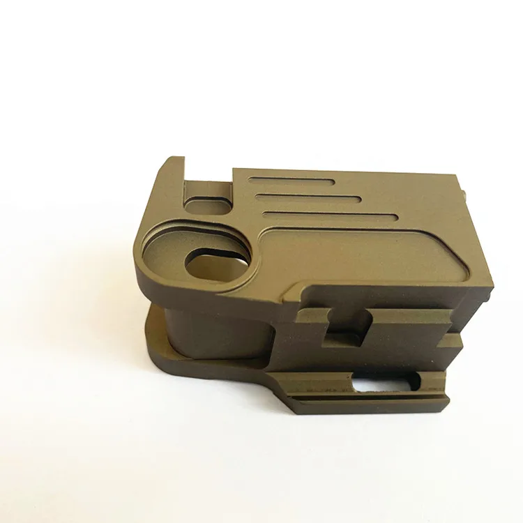 Sand alumina alloy 7075 instrument accessories customization 5-axis CNC machining for medical equipment