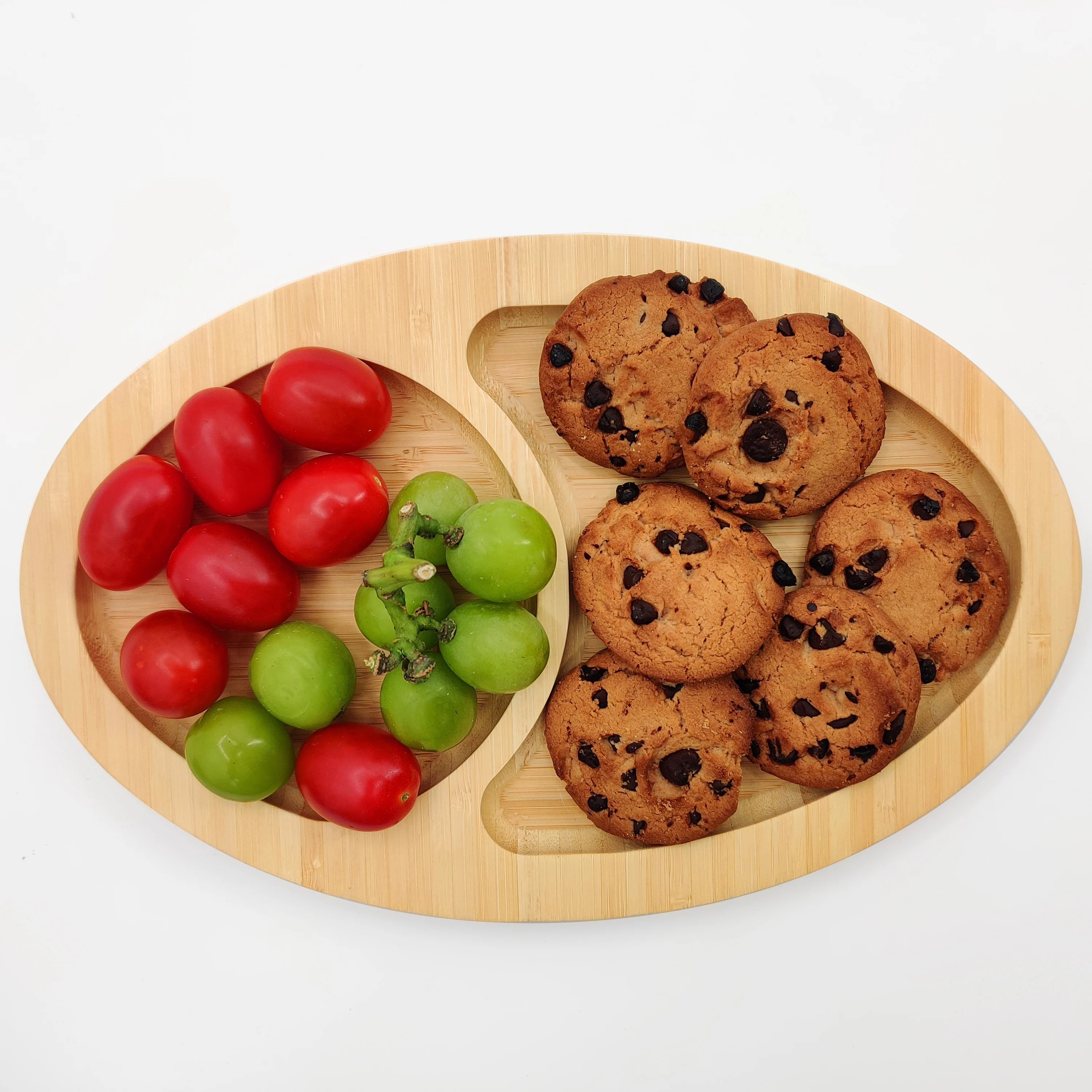 Bamboo Baby Plate Rectangle Shapes Eco-friendly Dinner Tableware Feeding Wood Bamboo Baby Plate For Kids