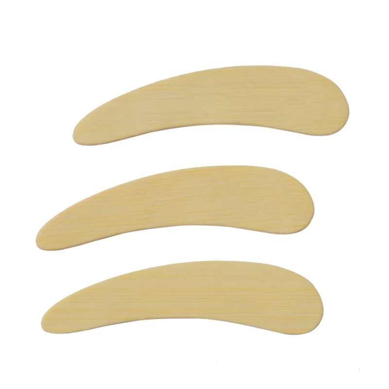 
Eco friendly facial bamboo bowl and spoon mini bamboo makeup spoon 