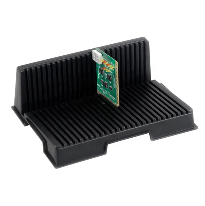 Conductive Plastic PP L Style ESD PCB Storage Rack