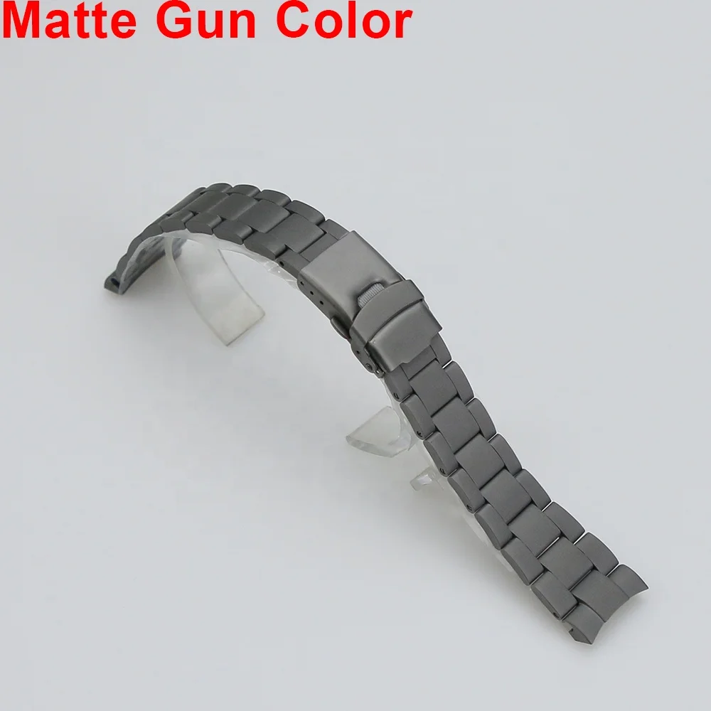 Top Quality  20mm  316L Solid Stainless Steel 20mm Nature Watch Case Bracelet Band