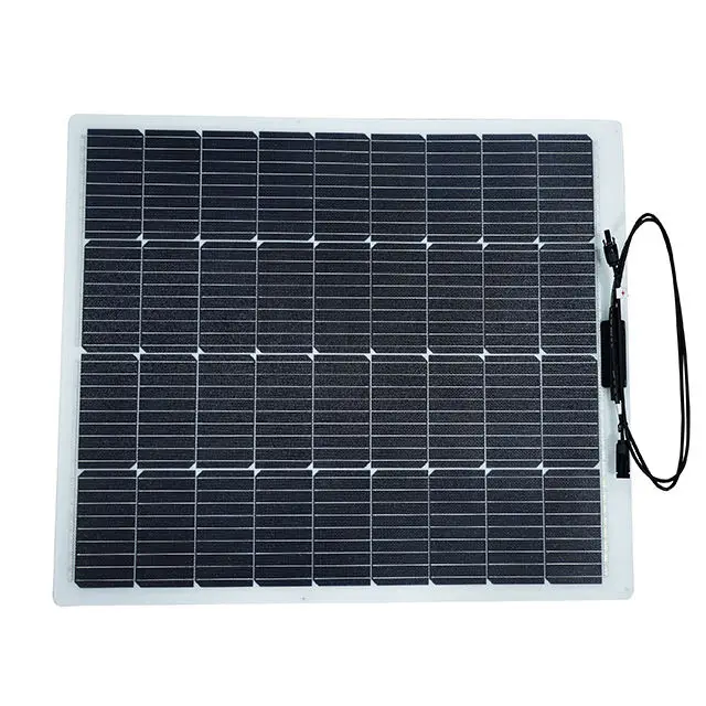 Extra Strength Light Weight Etfe Semi Flexible Sticker Solar Panels 100w 100watt For Balcony Battery Camping