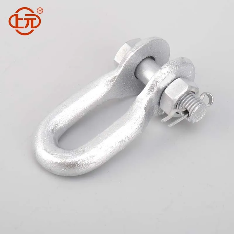 Shangyuan Hot Dip Galvanized Shackle Type U-Shackle Type U Anchor Shackle for Power Line Fittings