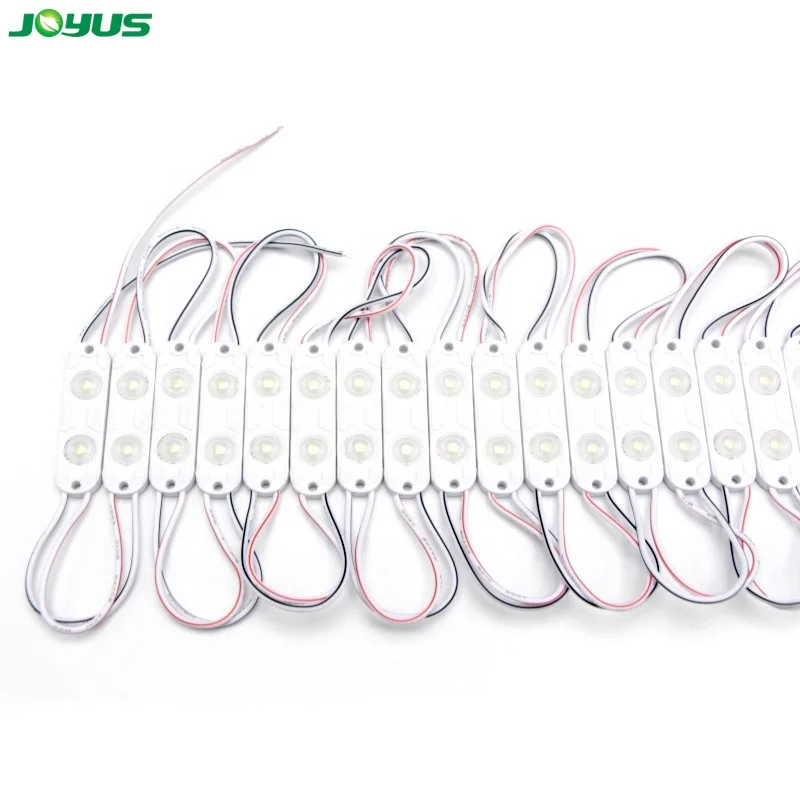 12v led modules for light advertising and backlighting module 2 lens 45*13mm ip65 waterproof 0.48W
