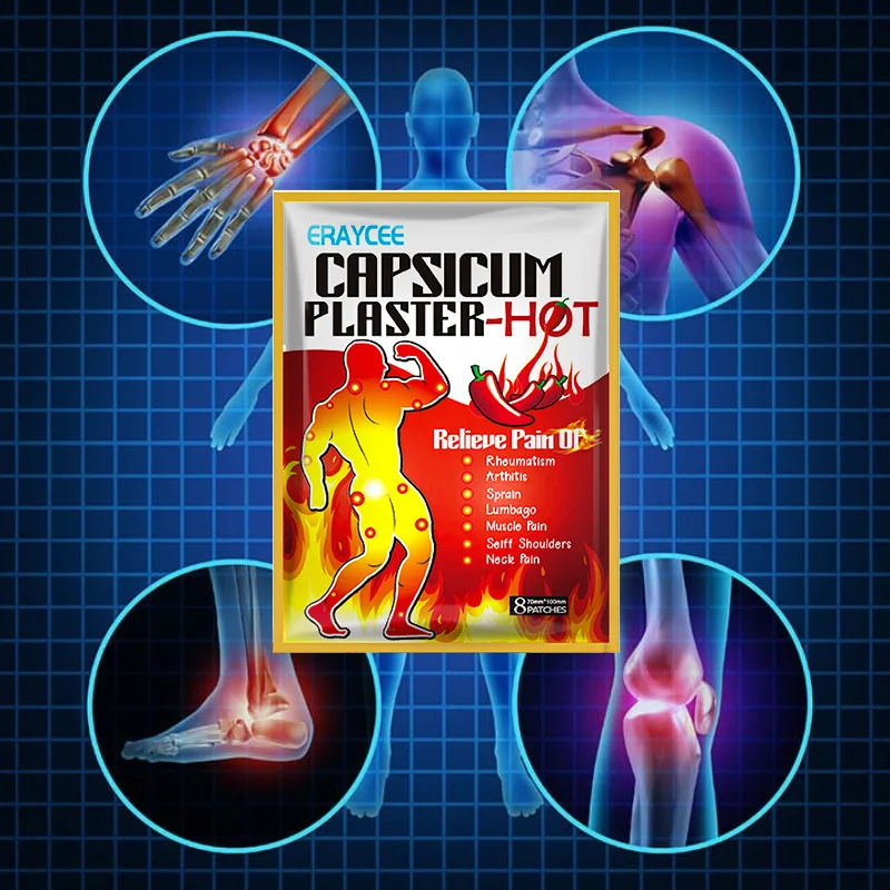 Hot Sale Pain Patch Chinese Plaster Tiger Balm Plaster 7x10 CM Breathable Knee Joint Pain Relief Body Massage Heath Care