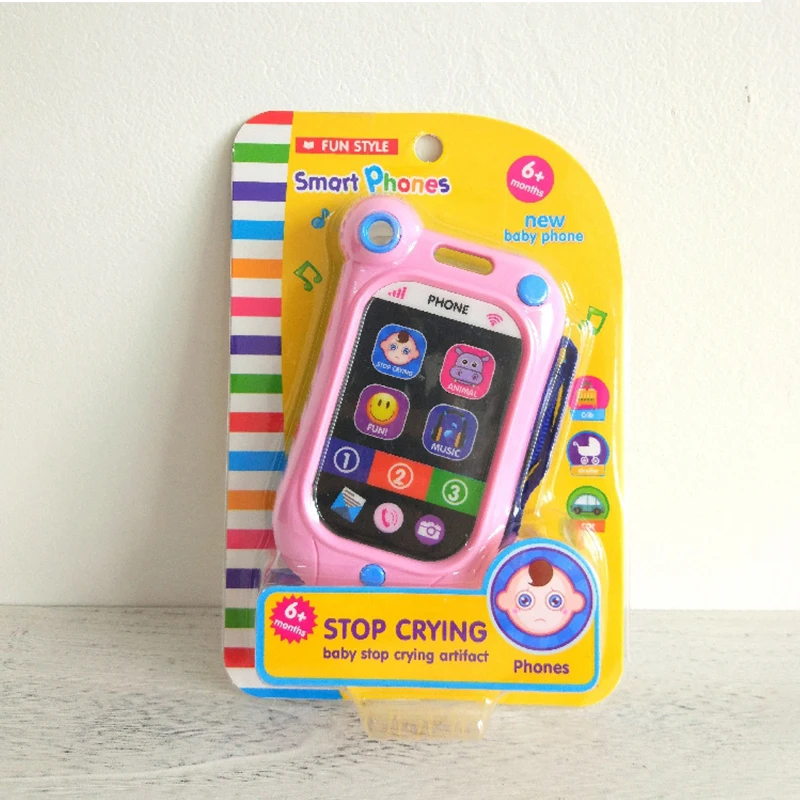 Baby Phone Toy Educational Kids Learning Early Smart Touch Toys Machine Cheap Baby Mobile Cellphone Educational Toys For Kids