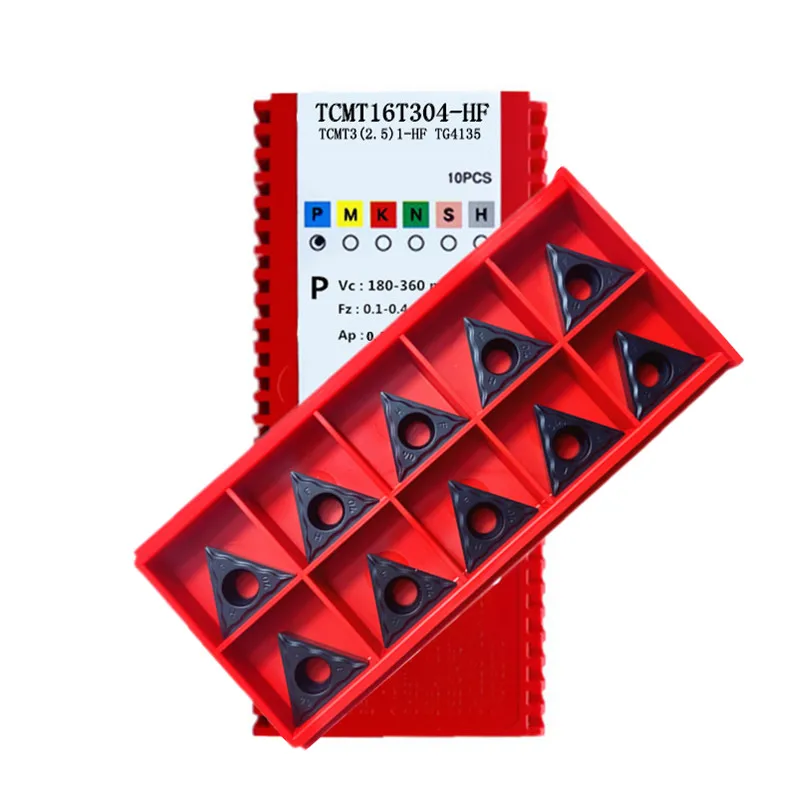 Cnc Lathe Cutting Tools Turning  Inserts  TCMT09 TCMT11 TCMT16  Carbide  Inserts TCMT For Steel