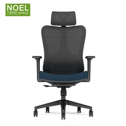 Best selling highback nylon swivel office ergonomic mesh chair executive